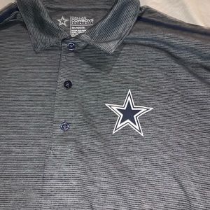 Dallas cowboys collar shirt (athletic feel )